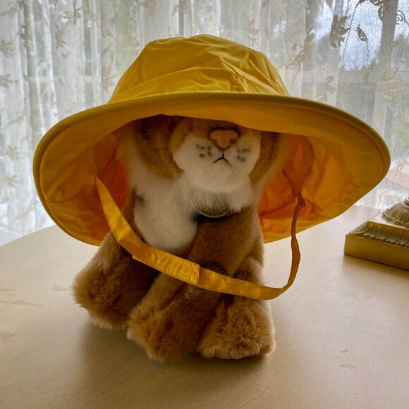 MEC Yellow Children's Rain Hat - Picture 1 of 13